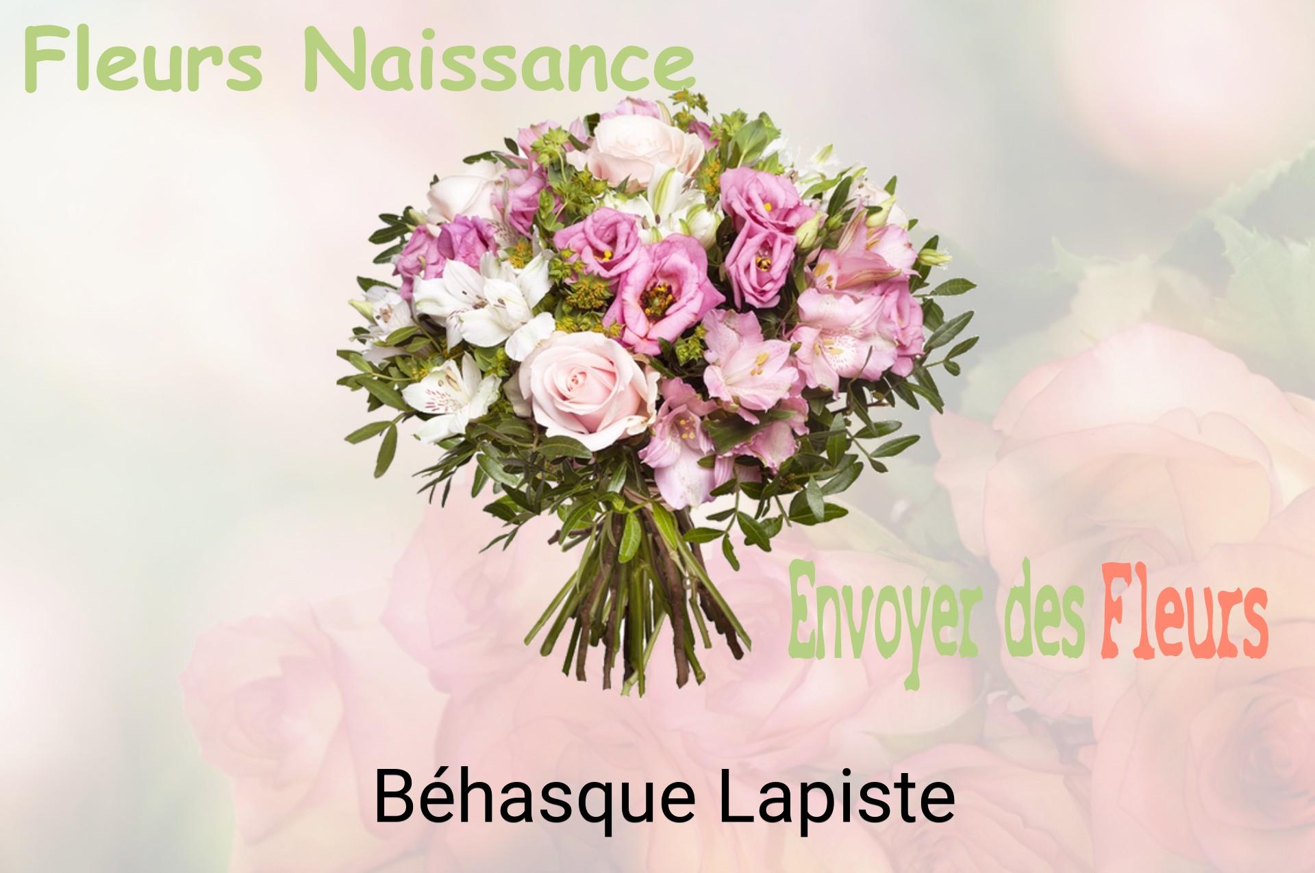 Bouquet de fleurs de naissance livré à Béhasque-Lapiste